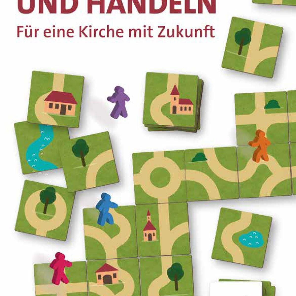 Weg-Spielkarten mit Personen