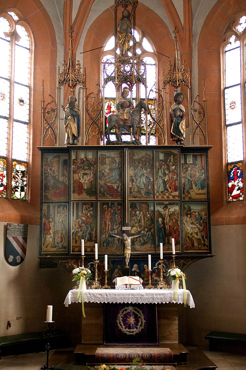 Innenansicht St. Andreas Kalchreuth