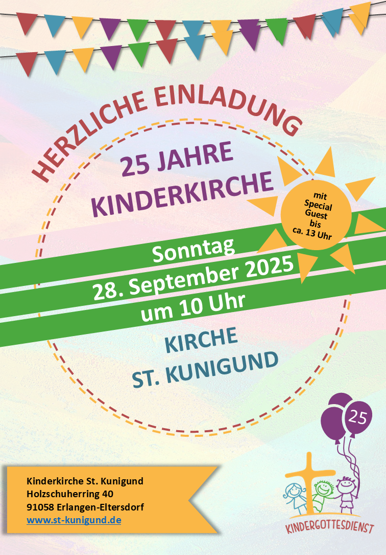Plakat Kiki-Geburtstag