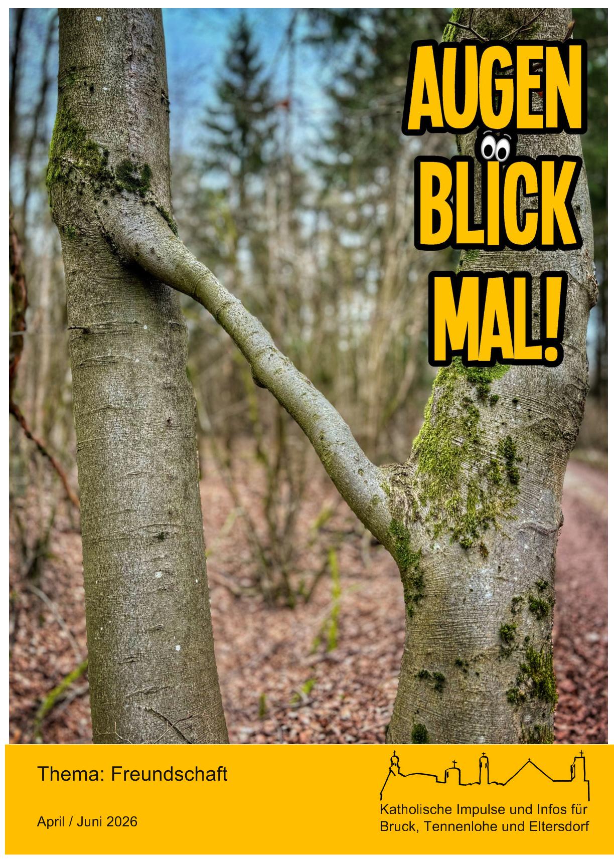 Titelbild AugenblickMal! April bis Juni 2026