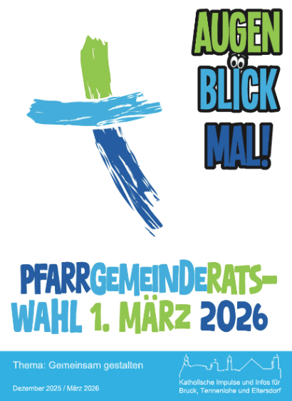 Titelbild AugenblickMal! Ausgabe Dezember 2025 bis März 2026