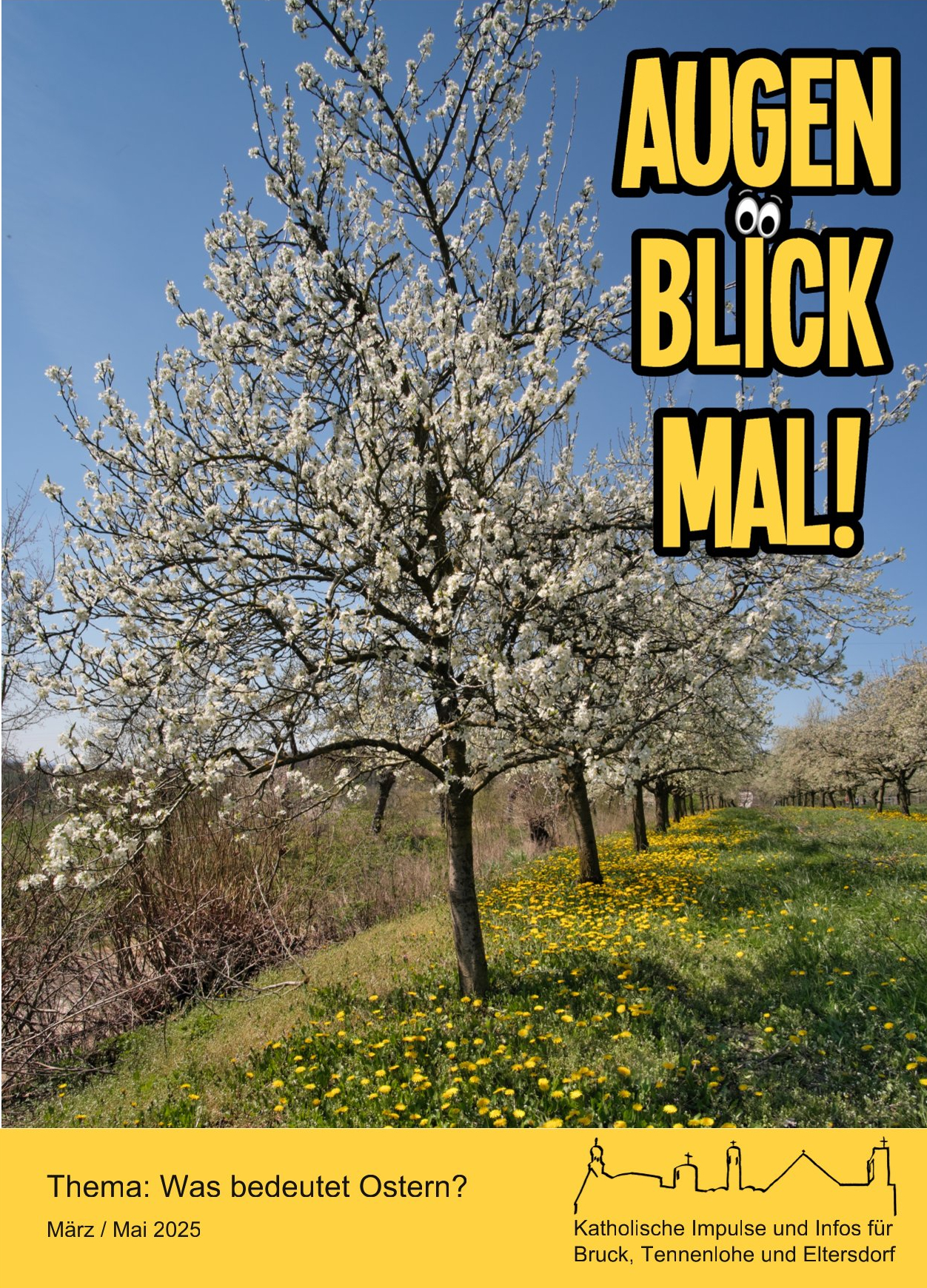 Titelbild AugenblickMal! Ausgabe Mai bis März