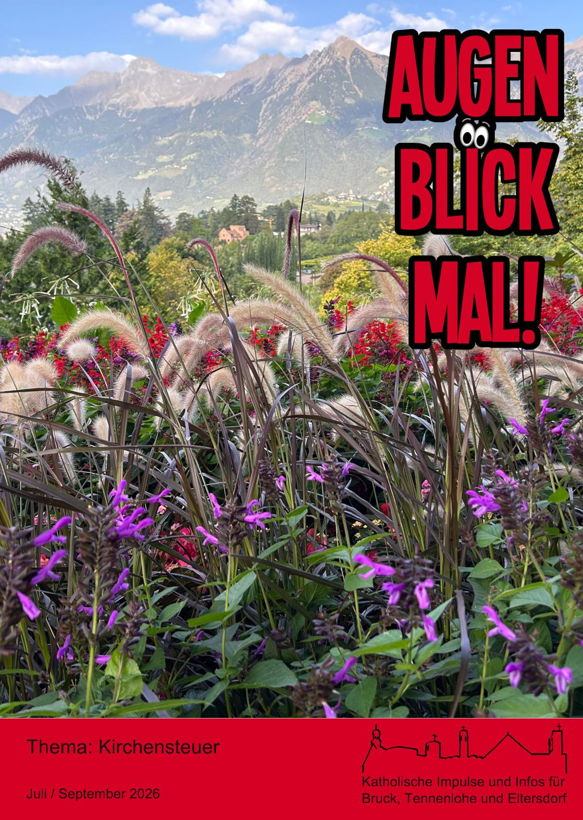 Blumenwiese im Gebirge